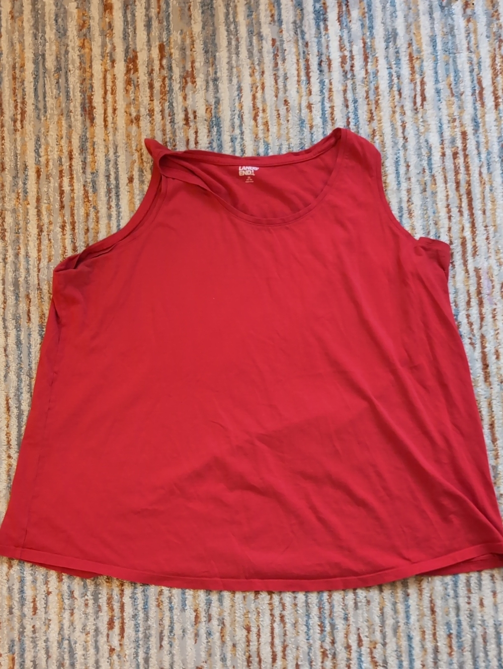 Lands End 2X Men's Tank Top